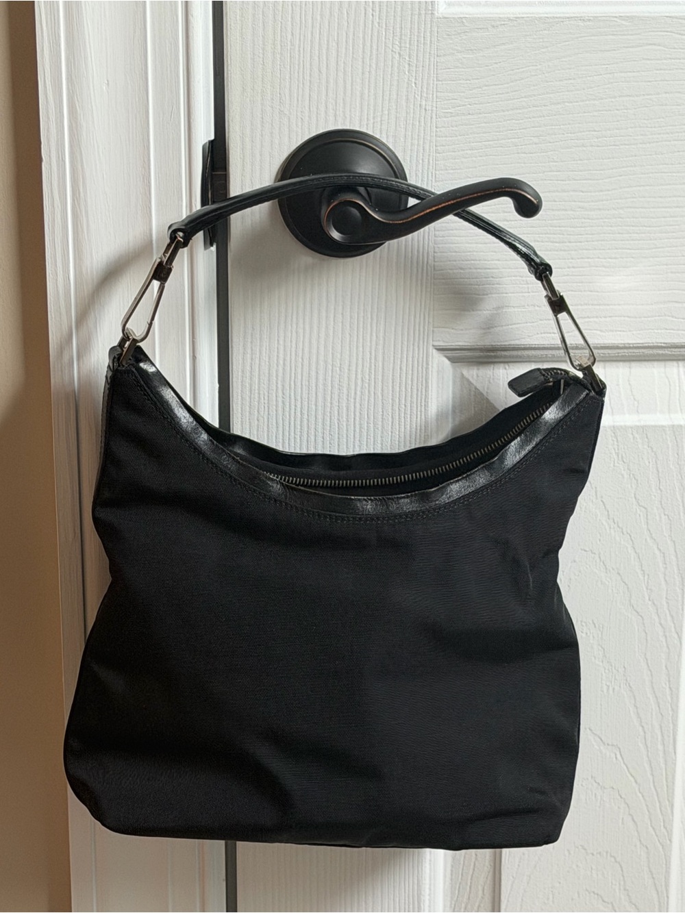 Gucci Black Hobo Shoulder Bag
